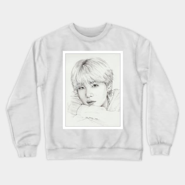 Yoongi Crewneck Sweatshirt by emopod